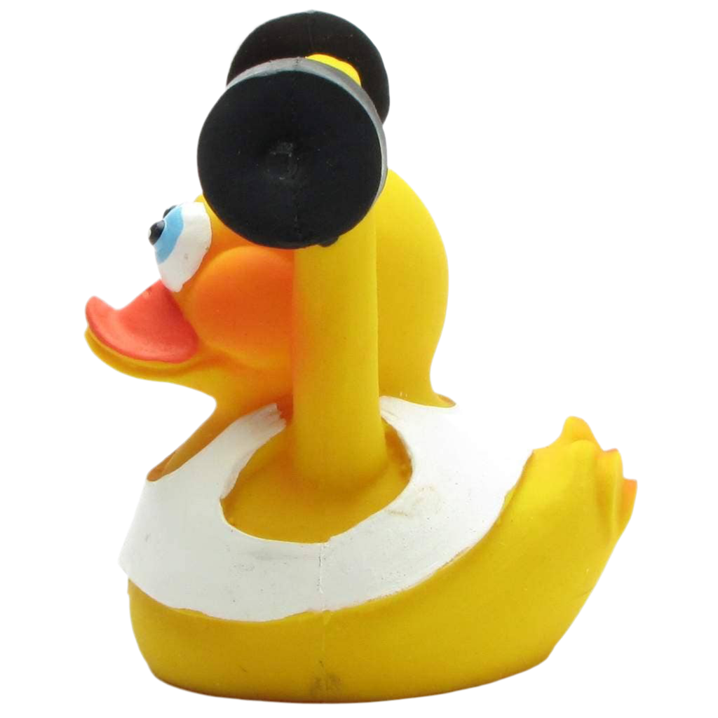 Gewichtheber-Ente