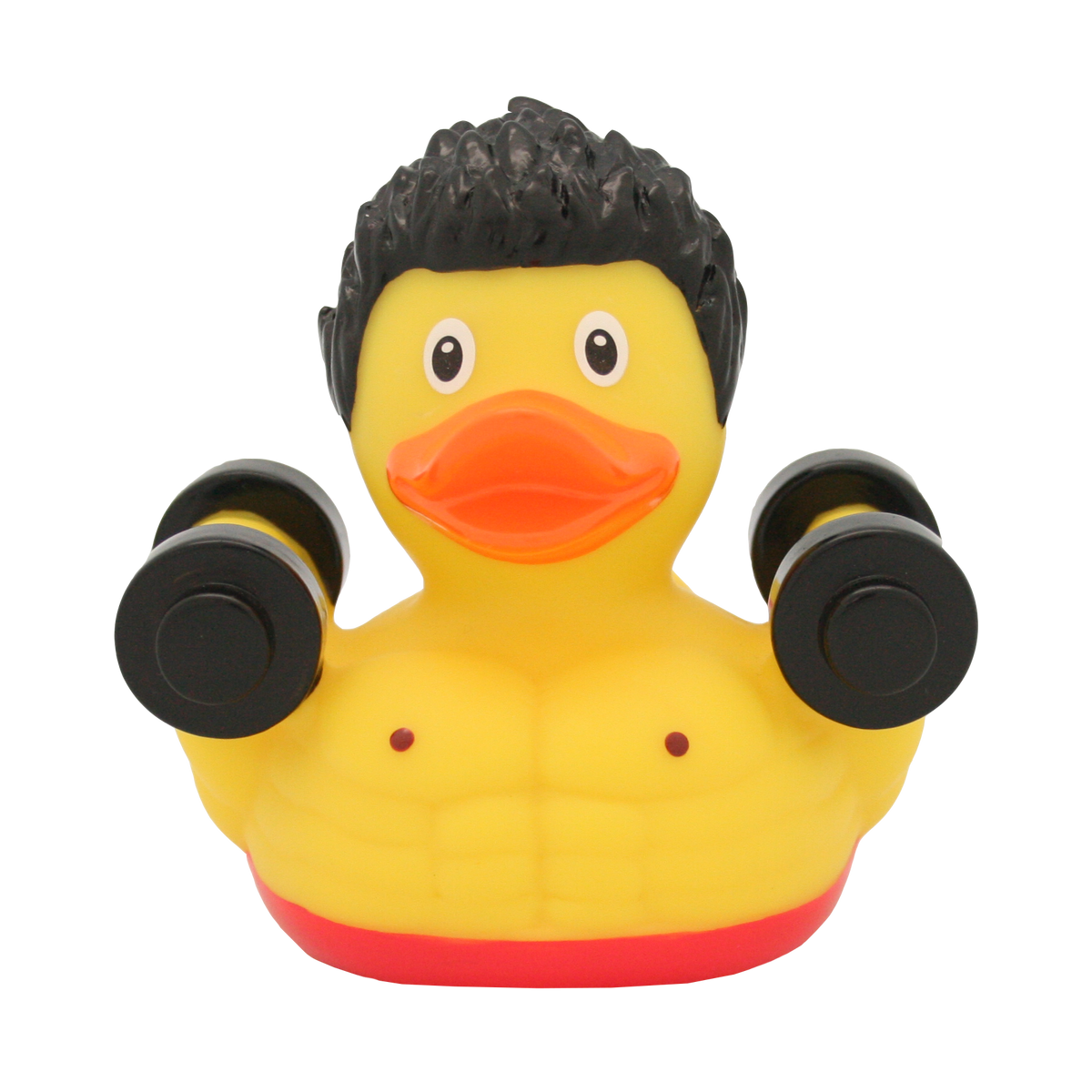 Canard Musculation Lilalu | Canard de bain muscu salle de sport haltères