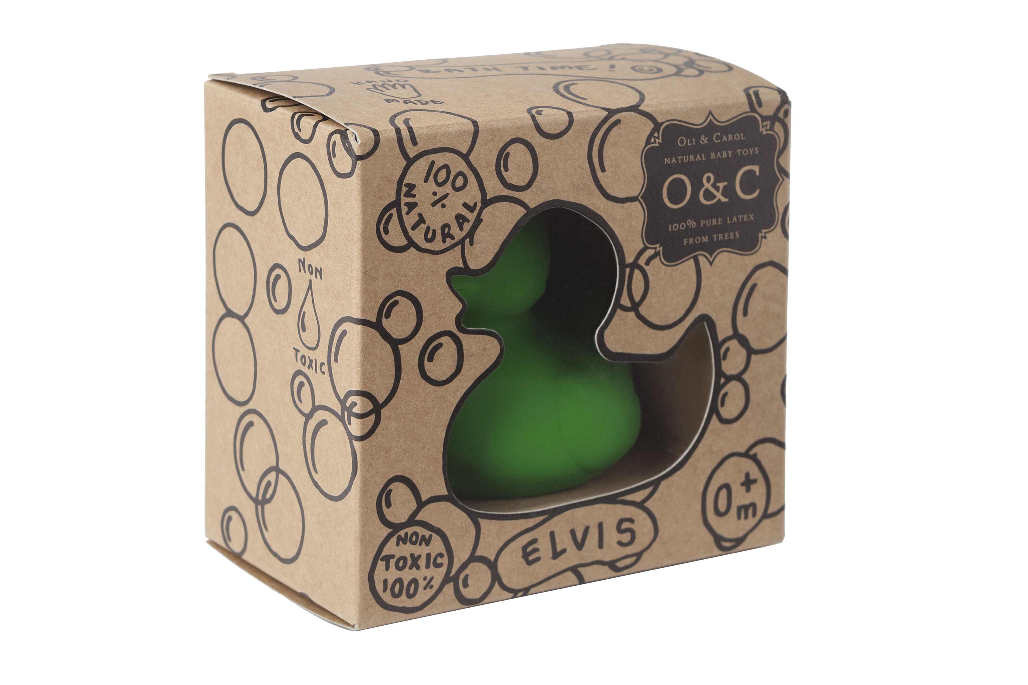 canard monochrome vert oli carol