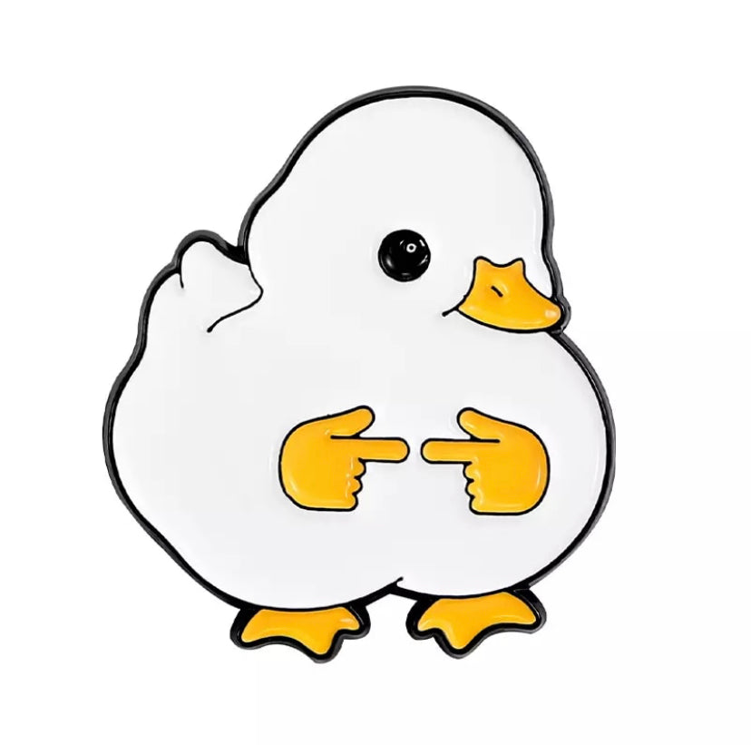 Cartoon Duck Pins – Canard de Bain