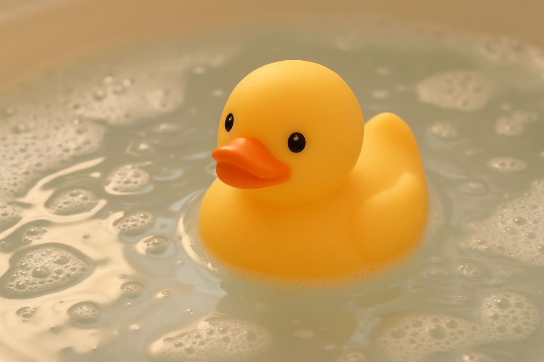 Quel canard de bain choisir pour un bébé de moins d’un an ?
