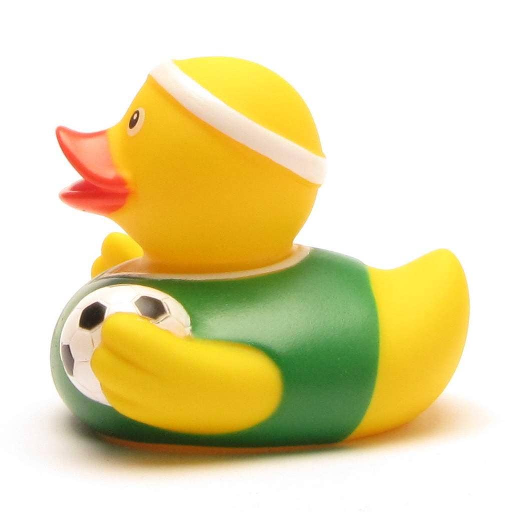 Duck Footballer green jersey