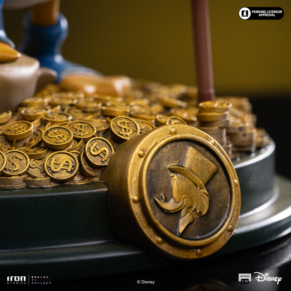 Statue Uncle Scrooge Mcduck - Duck Tales - Art Scale 1/10 - Disney Classics