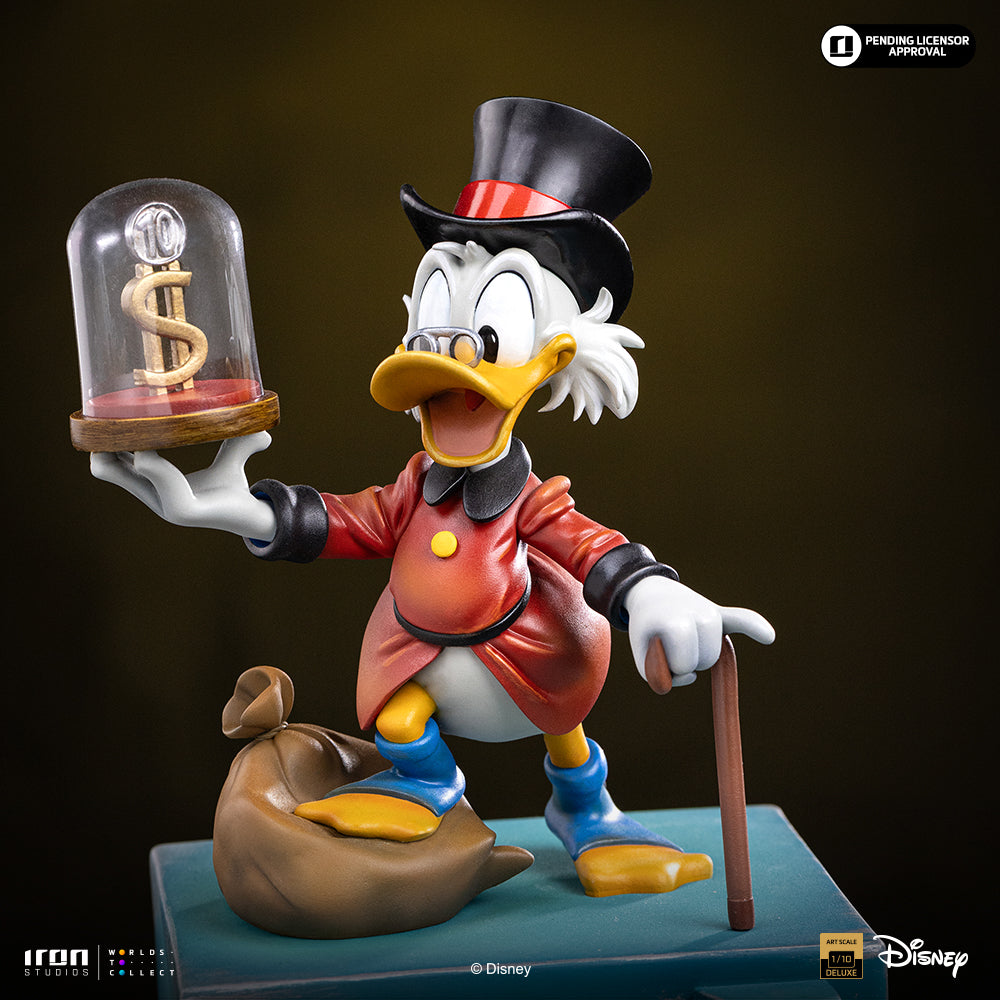 Statue Uncle Scrooge Mcduck and Nephews - Duck Tales - Art Scale 1/10 - Disney Classics