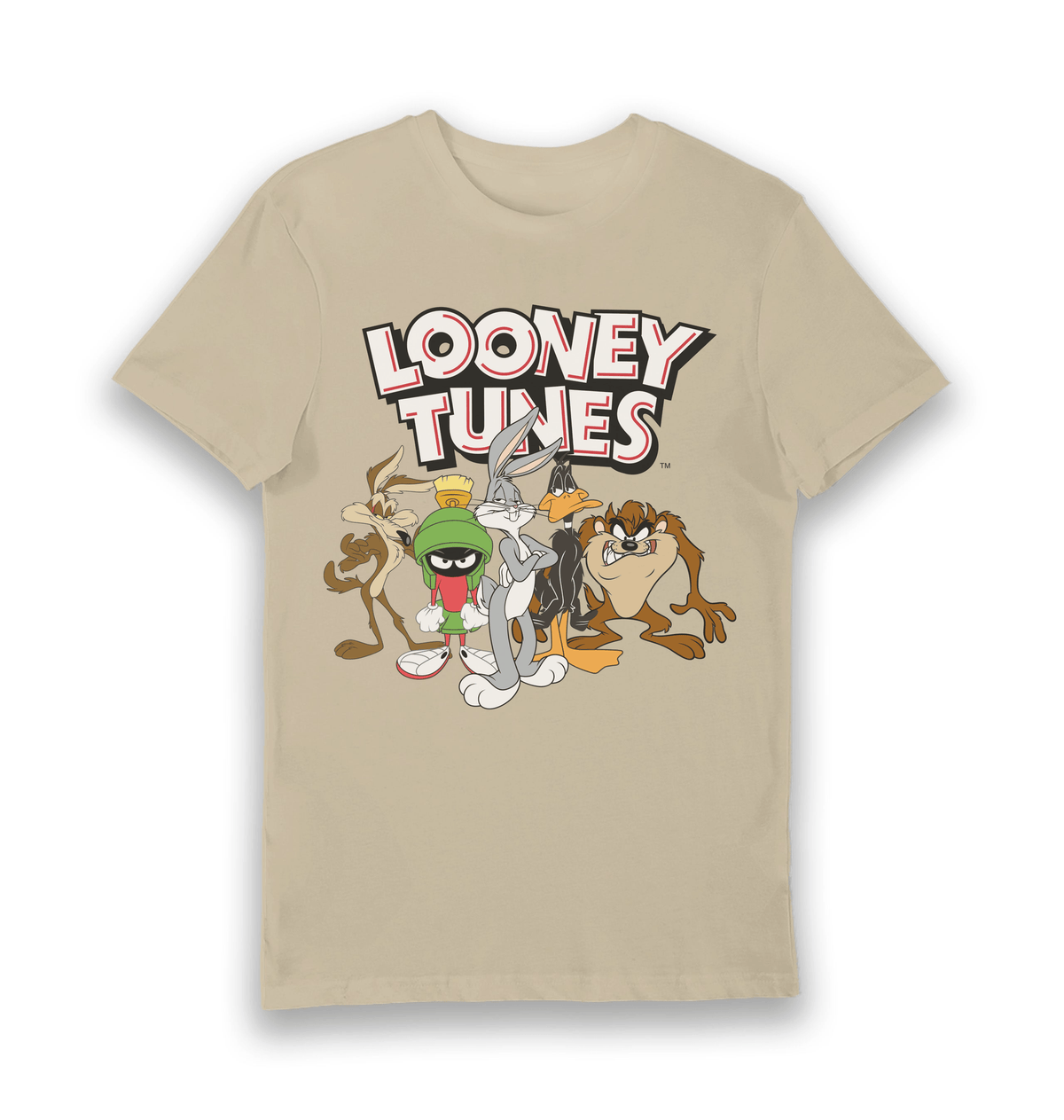 Looney Tunes Gruppen-T-Shirt mit Logo