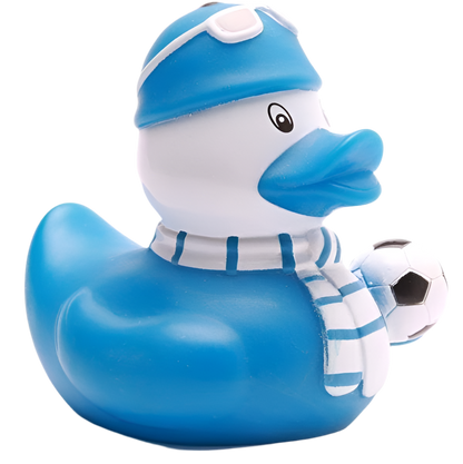 Canard Supporter de Football Bleu