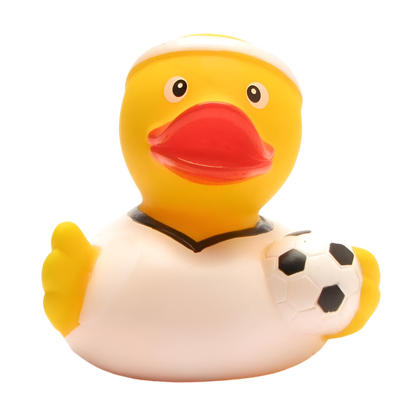 White Football Duck