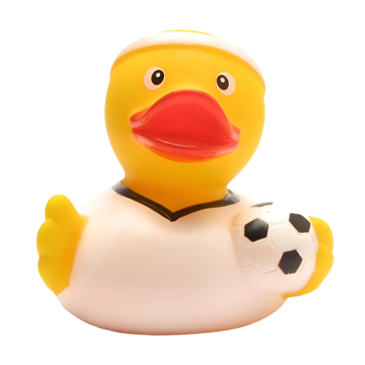 White Football Duck