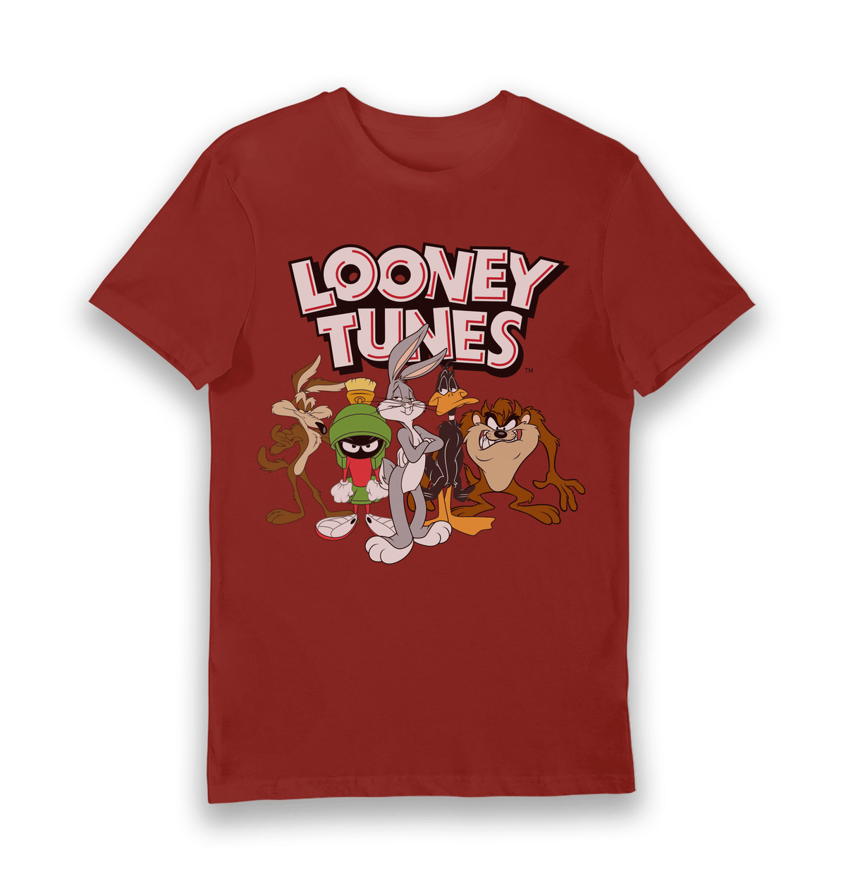 Looney Tunes Gruppen-T-Shirt mit Logo