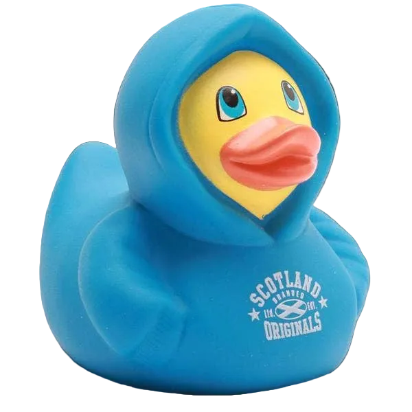 Duck Hoodie Schottland - Blau