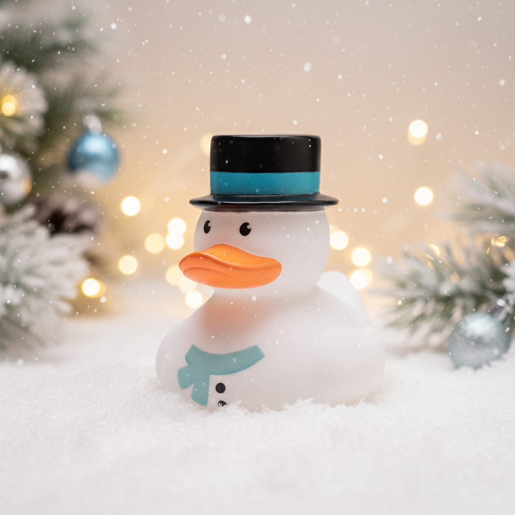 Schneemann-Ente