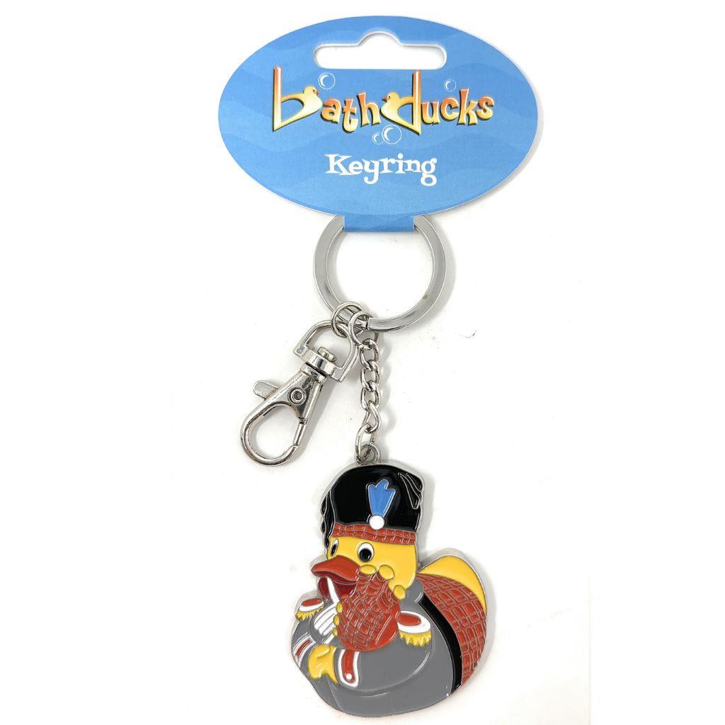 Scottish Duck Keyring