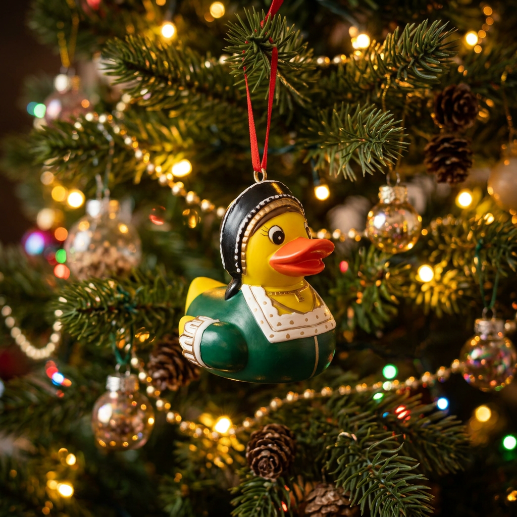 Décoration à Suspendre Canard Anne Boleyn Yarto – ornement Duck’oration