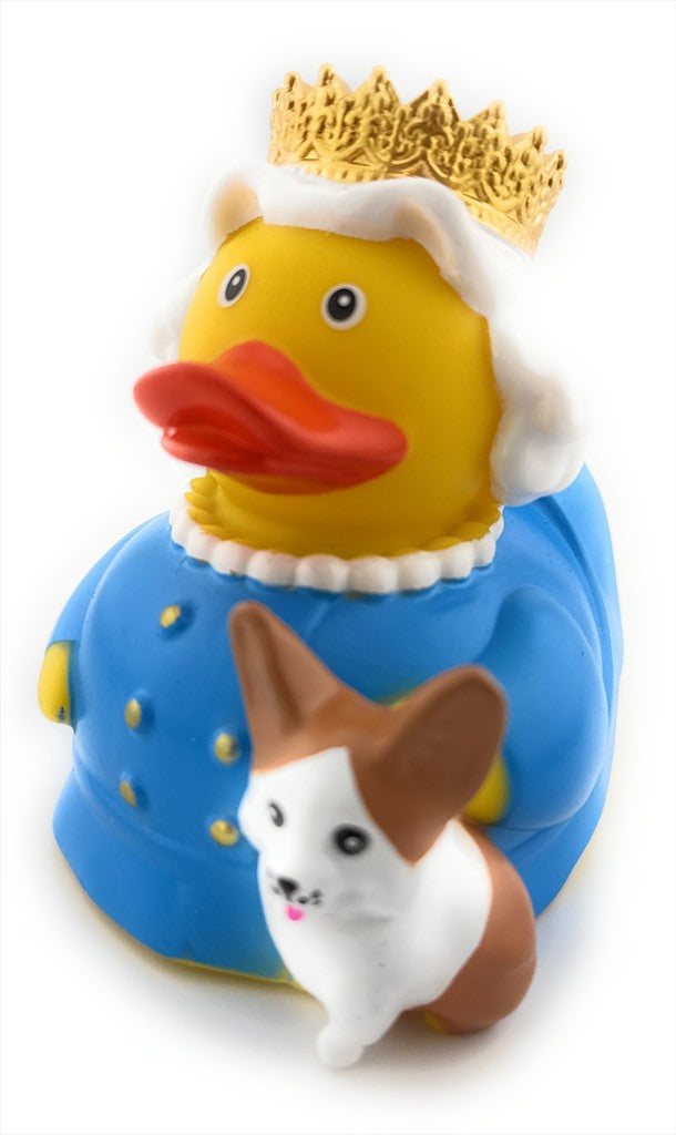 Queen Elizabeth Duck with Corgi