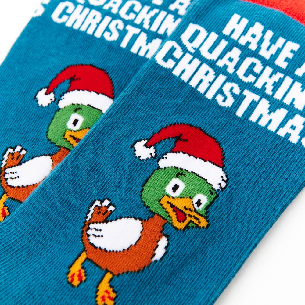 Chaussettes Canard "Have A Quacking Christmas"