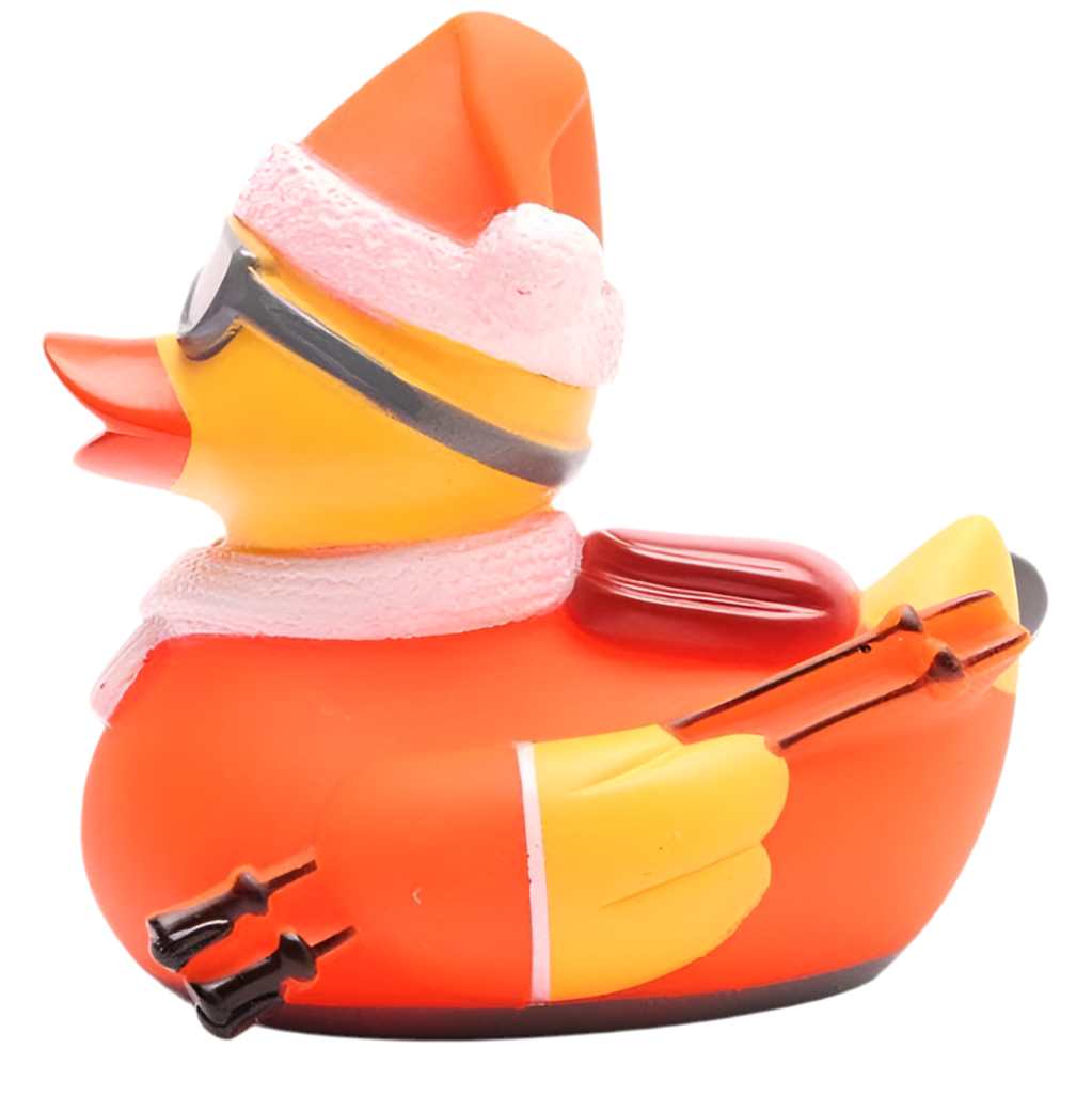 Canard Skieur Orange