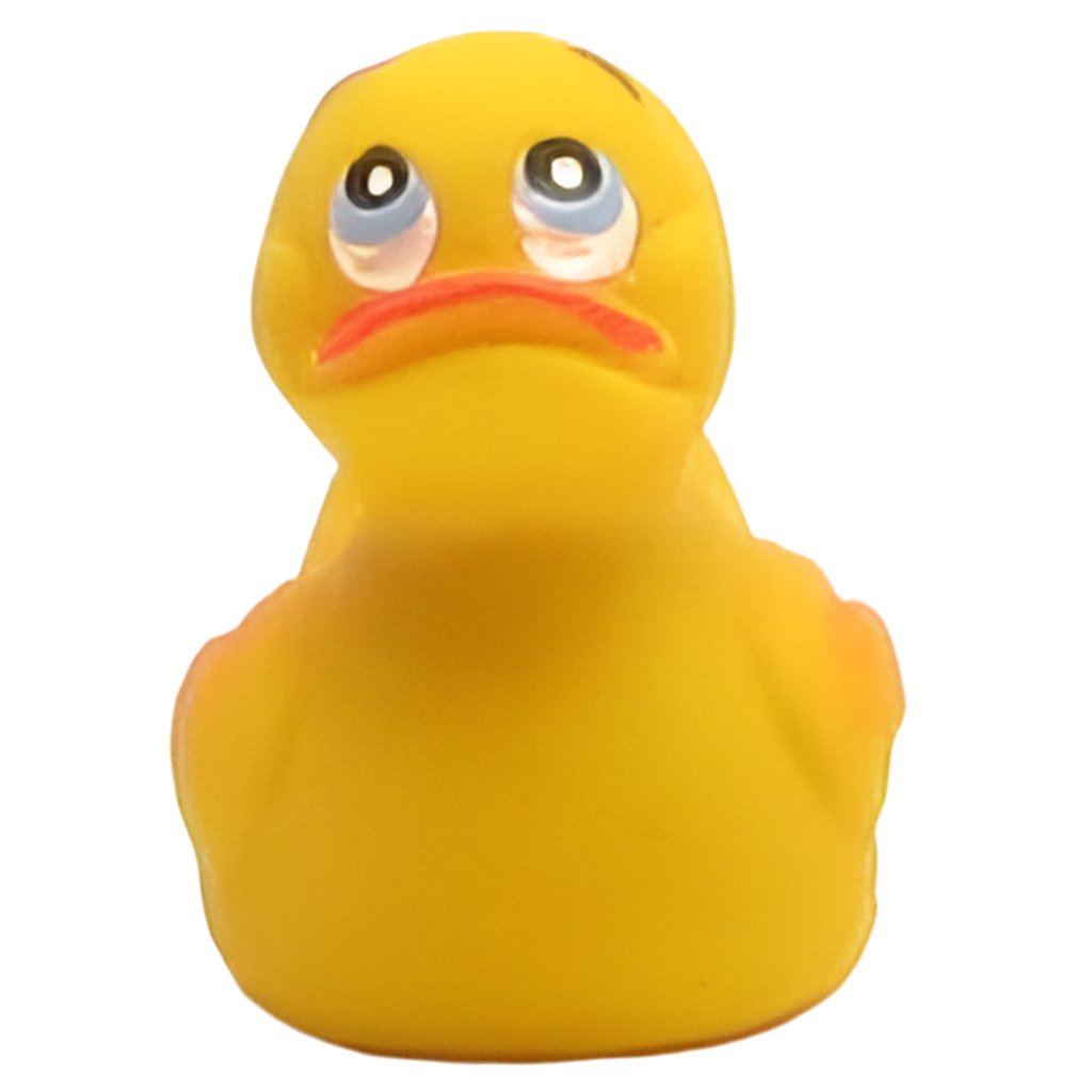 Kleine gelbe Ente