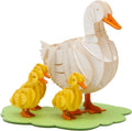 3D-Papiermodell – Gänsefamilie 