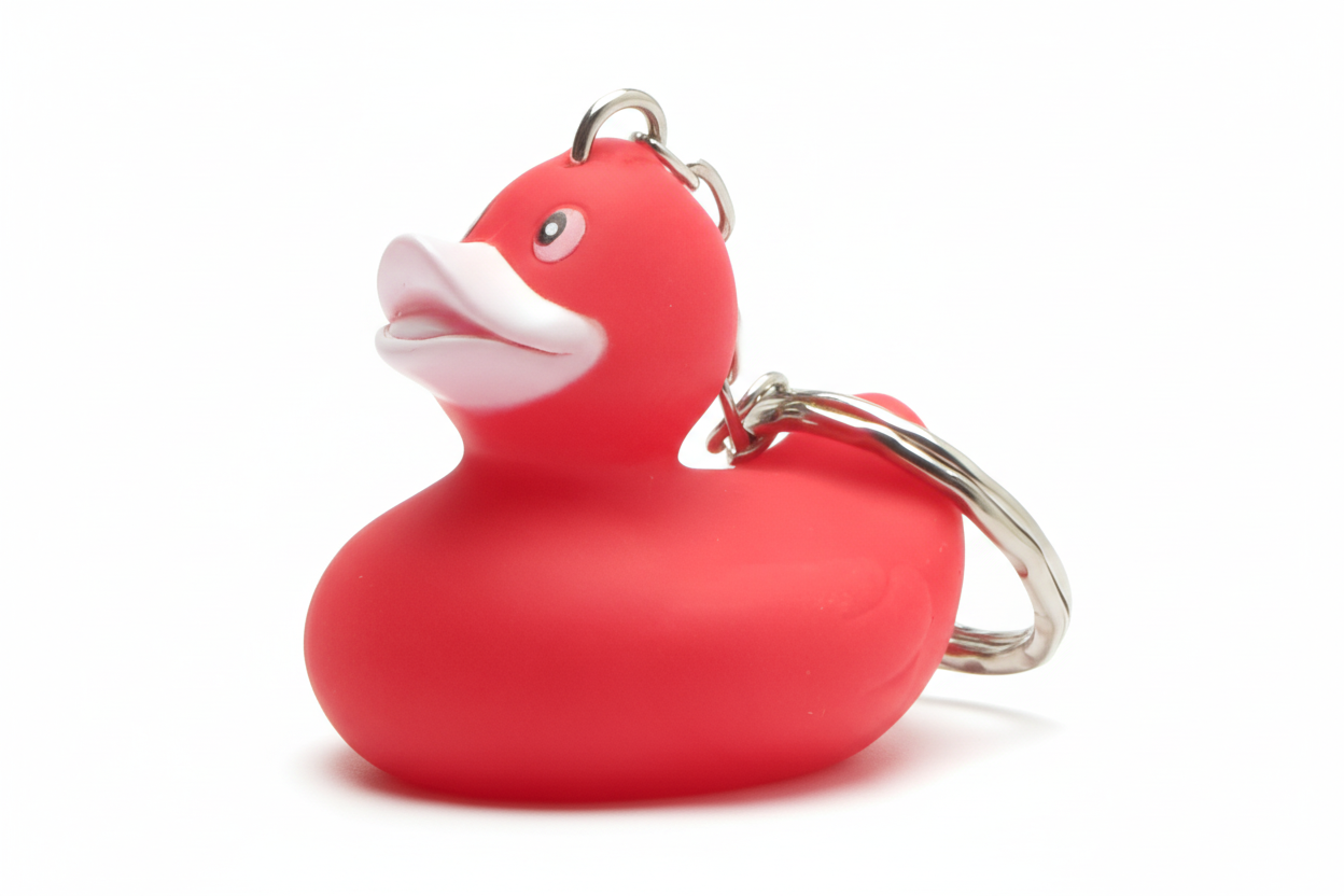 Red Duck Keychain
