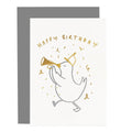 Carte de Vœux Canard "Happy Birthday"