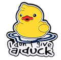 pins canard jaune i dont give a duck 1