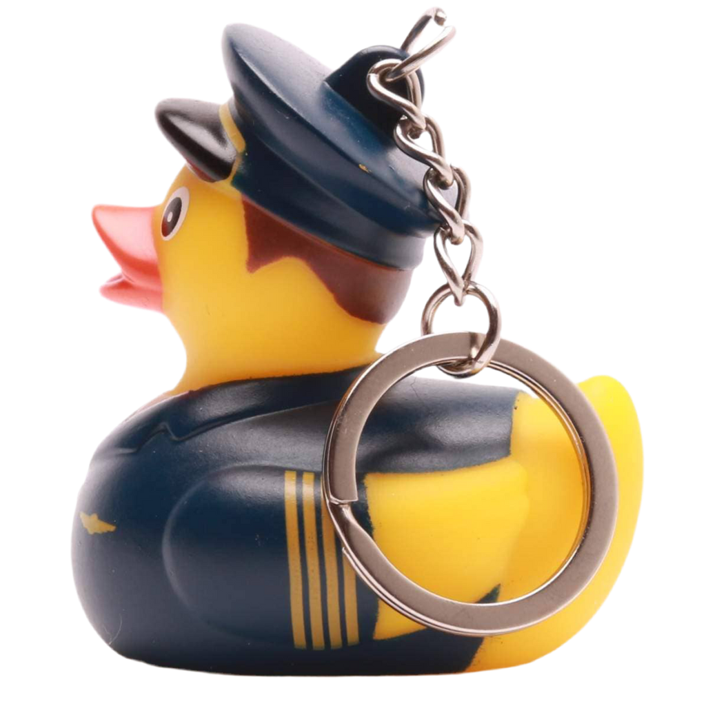 Airline Pilot Ducks Keychain