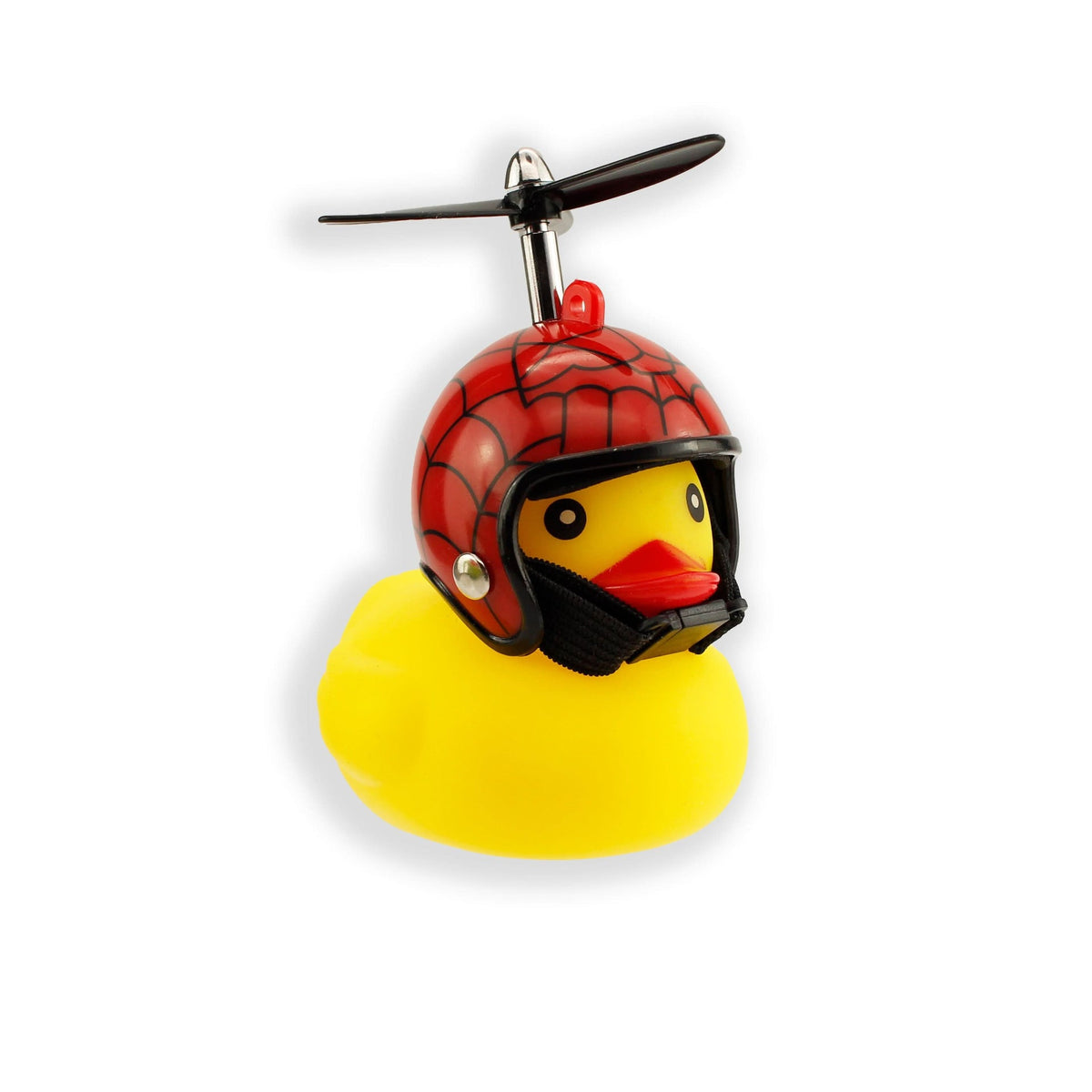Canard couineur de vélo avec casque Winkee – vue 4
