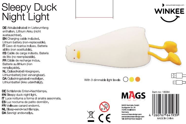 Veilleuse Canard