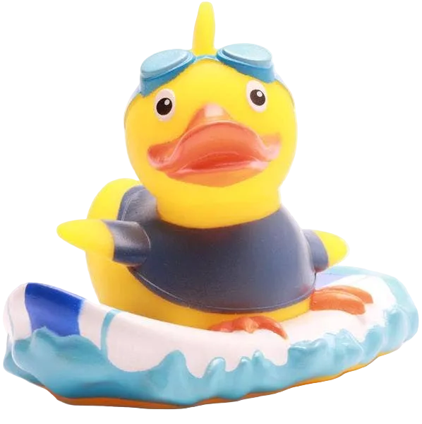 Surfer-Ente