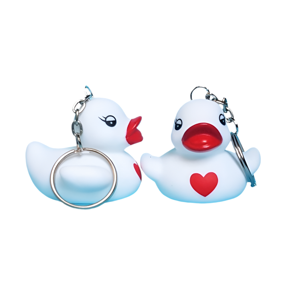 porte-cles-canard-blanc-coeur-rouge-dutch-ducky