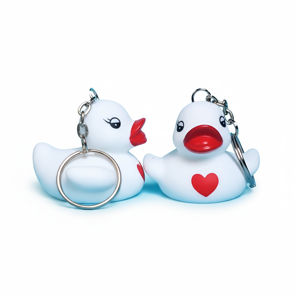 porte-cles-canard-blanc-coeur-rouge-dutch-ducky