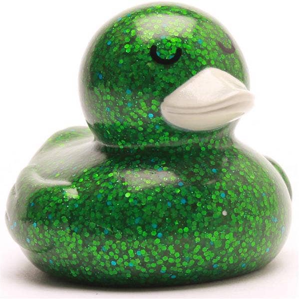 Glitzer-Ente – Grün
