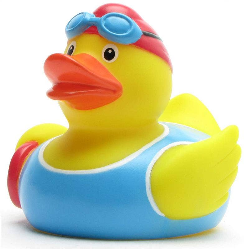 Schwimmende Ente