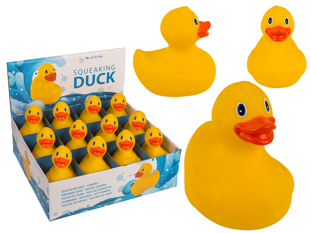 Yellow Squeaking Duck,