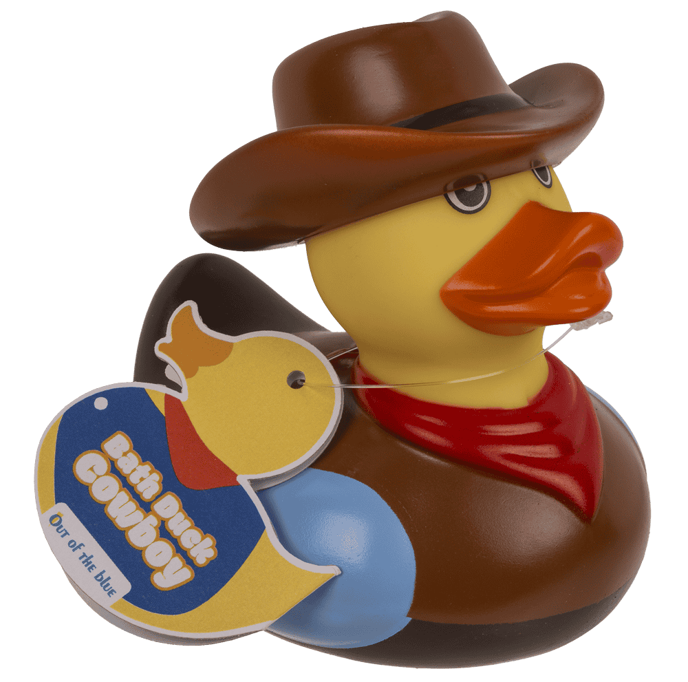 Canard de bain – Cowboy – vue 2