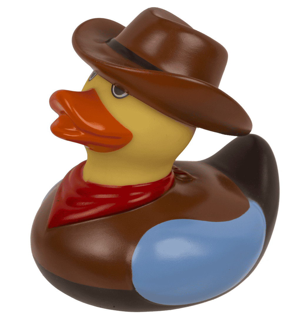 Canard de bain – Cowboy – vue 5