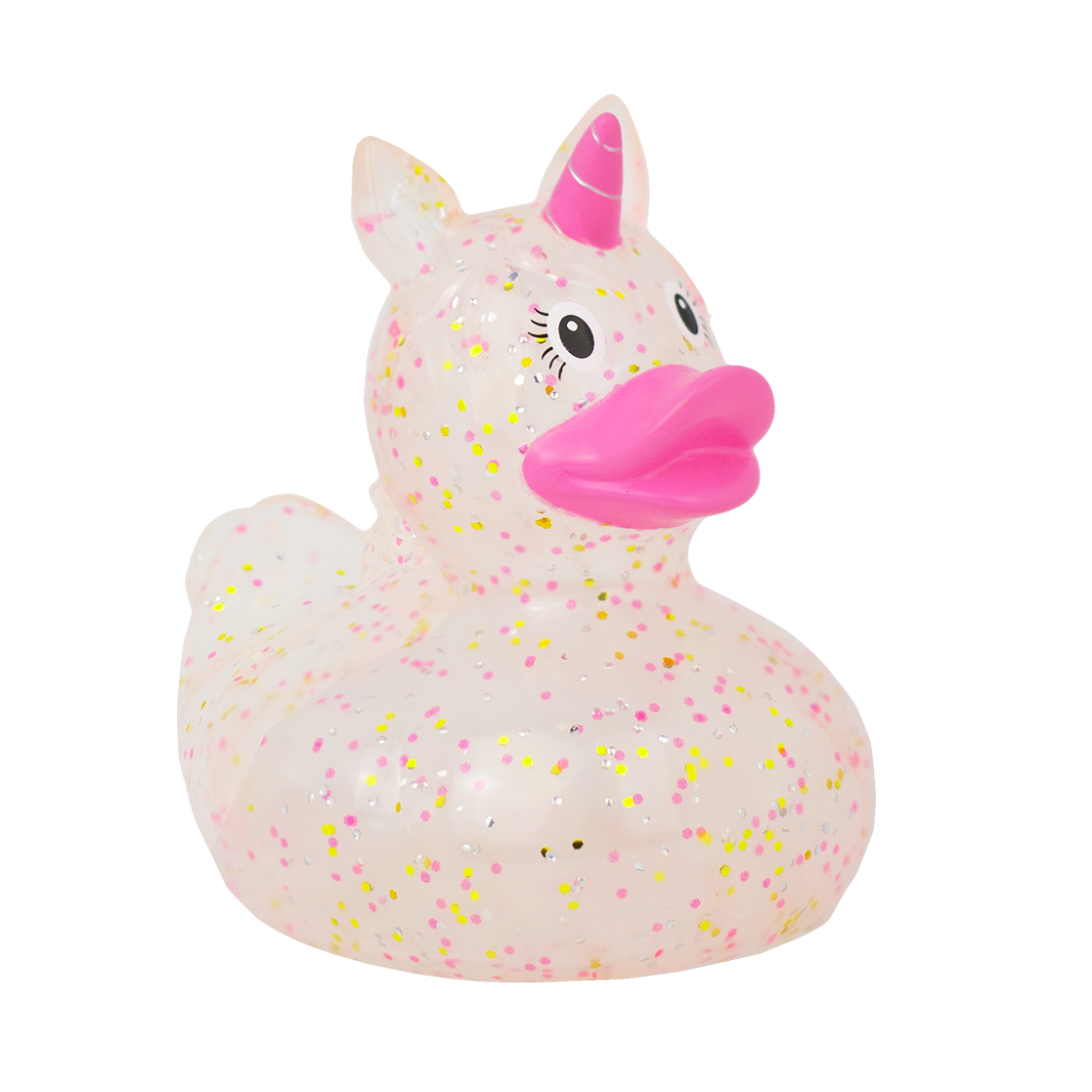 Glittery Pink Unicorn Duck