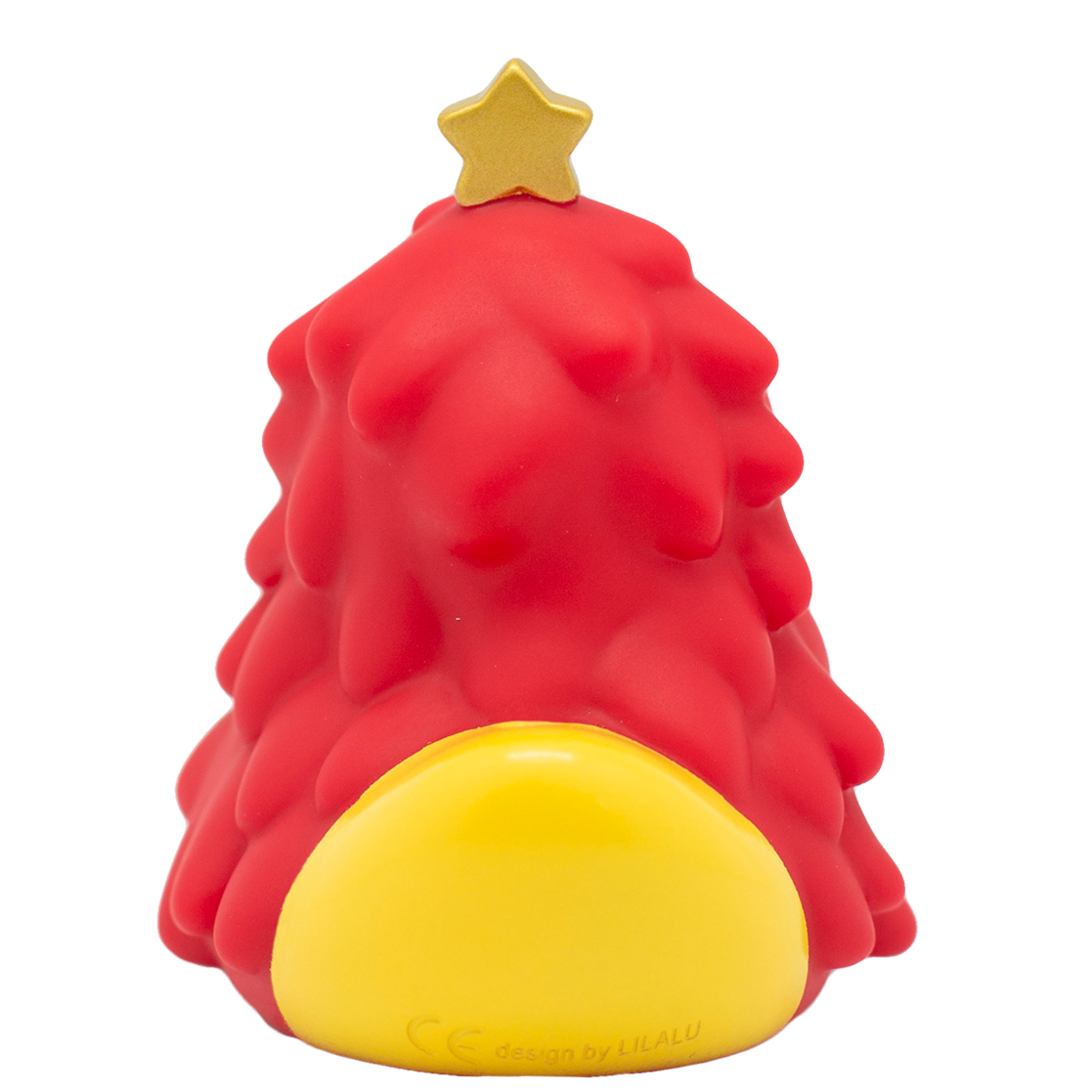 Ente Weihnachtsbaum rot