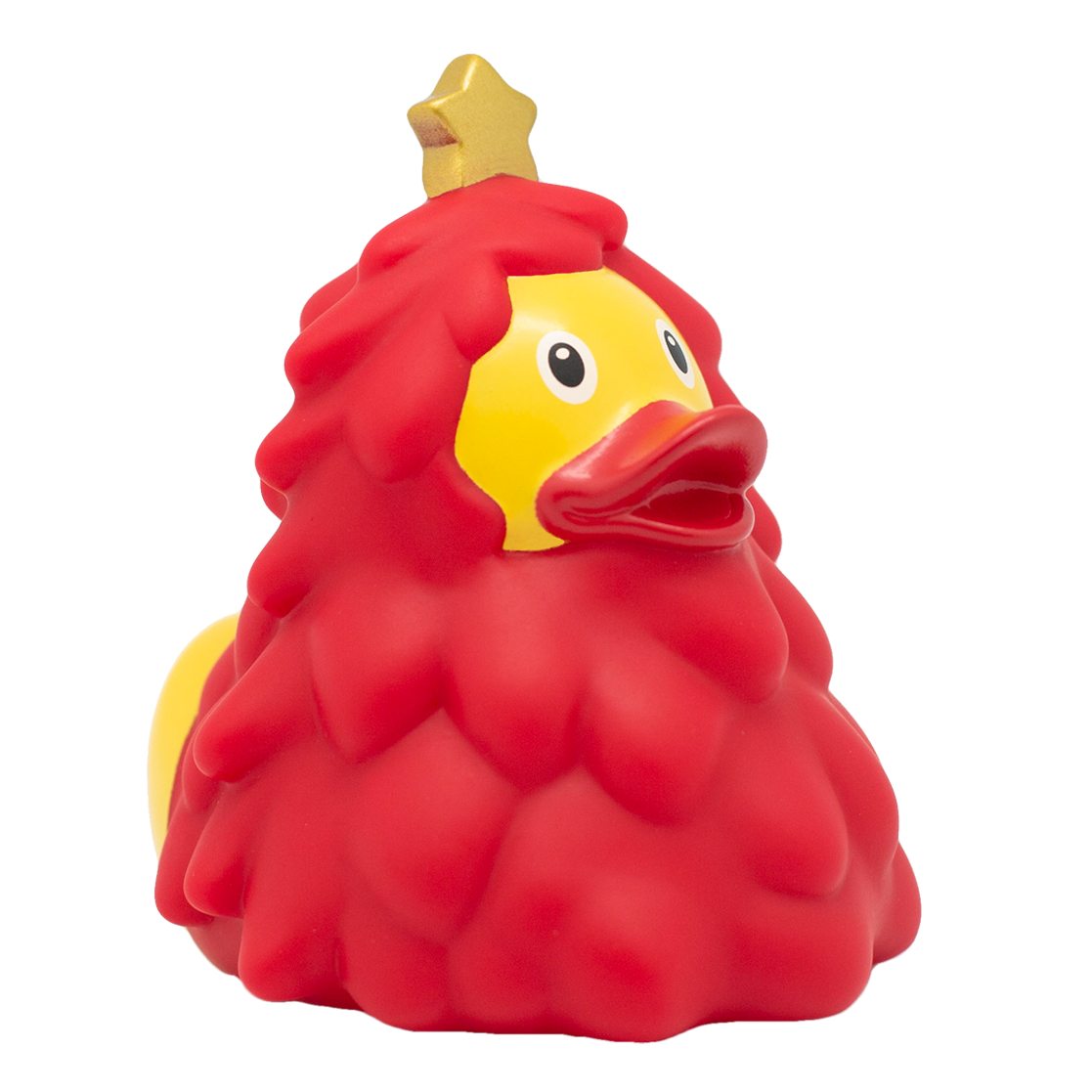 Ente Weihnachtsbaum rot