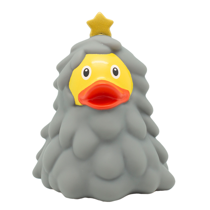 Ente Weihnachtsbaum Grau