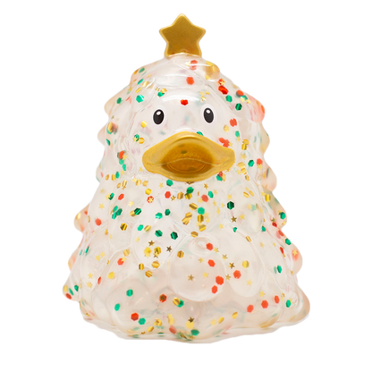 Ente Weihnachtsbaum Glitzer