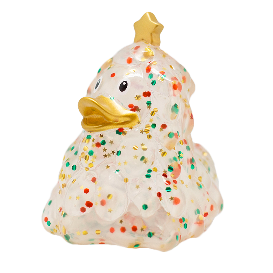 Ente Weihnachtsbaum Glitzer