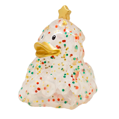 Glittery Christmas Tree Duck