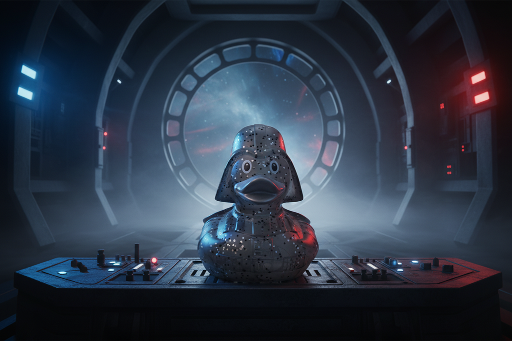 Darth Vaduck Sequined Duck