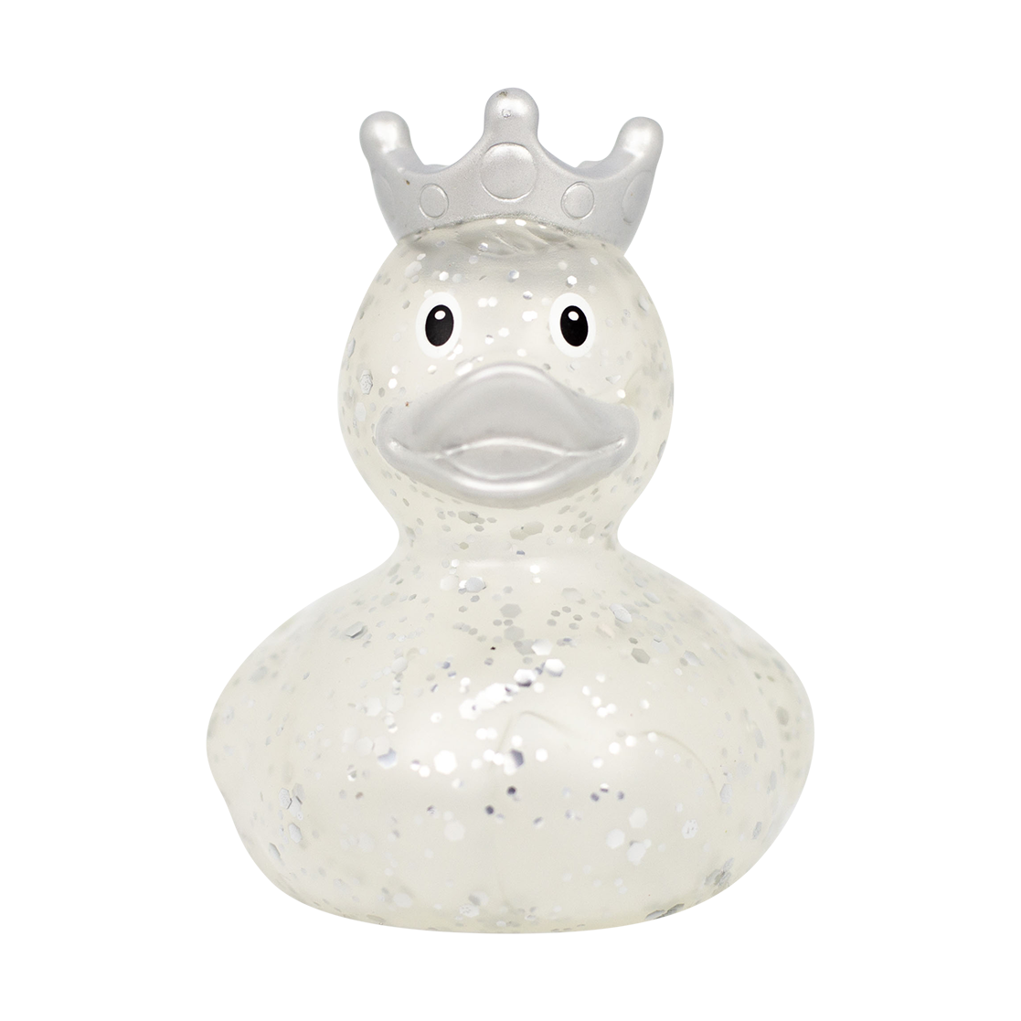 Silver Duck Glitter Crown