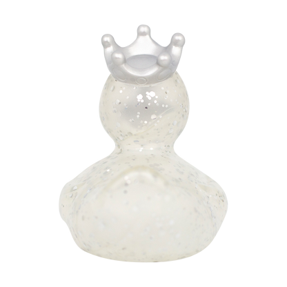 Silver Duck Glitter Crown