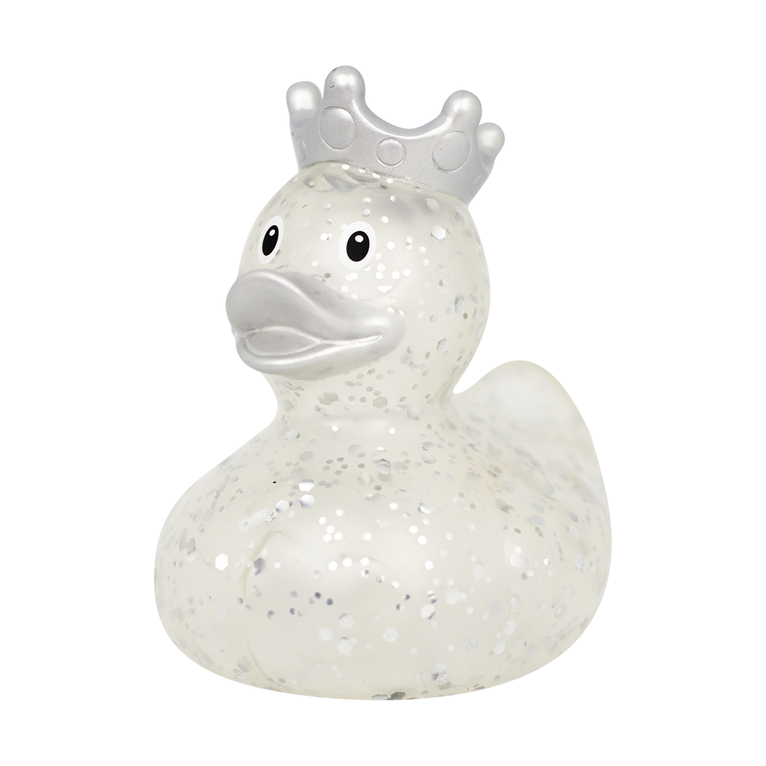 Silver Duck Glitter Crown