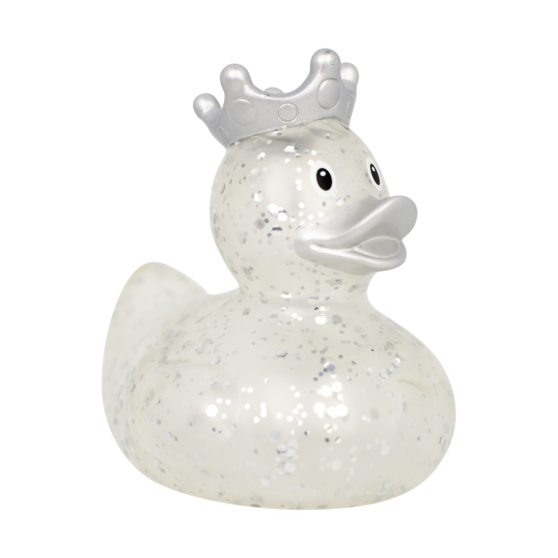 Silver Duck Glitter Crown