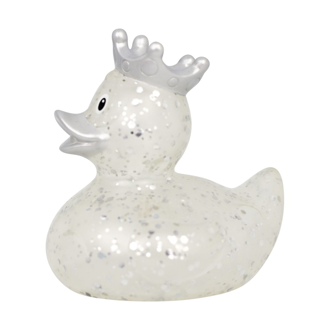 Silver Duck Glitter Crown