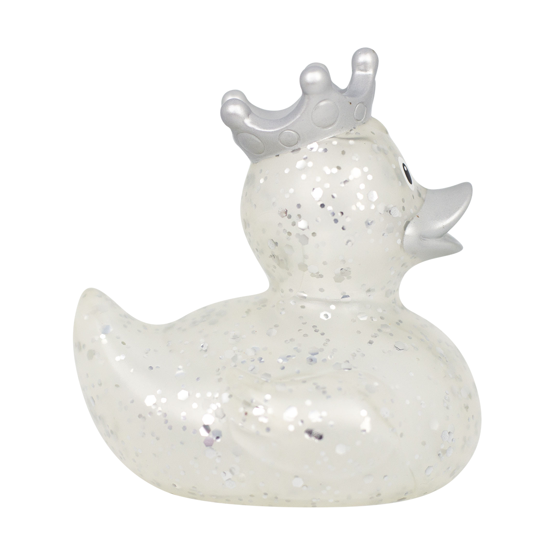 Silver Duck Glitter Crown